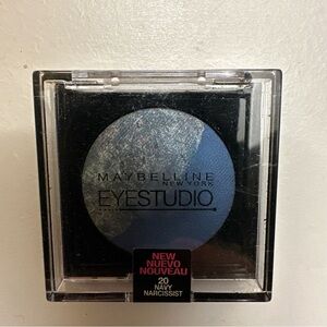 Maybelline Eye Studio Eyeshadow Navy Narcissist 20 Blue NWT